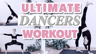 THE ULTIMATE DANCERS CONDITIONING Class strength coordination amp flexibility  small room [upl. by Francois619]