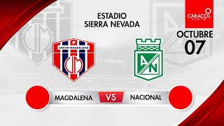 EN VIVO  Unión Magdalena vs Atlético Nacional  Liga Colombiana por el Fenómeno del Fútbol [upl. by Hunfredo]