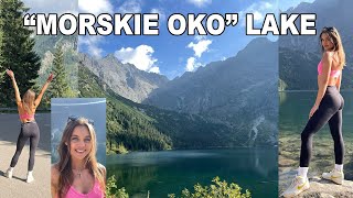 POLAND TRAVE VLOG MORSKIE OKO LAKE HIKE [upl. by Eceinhoj481]