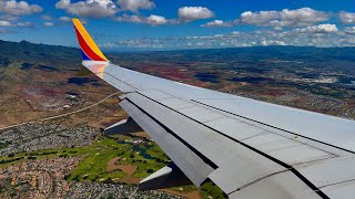 4K – Full Flight – Southwest Airlines – Boeing 7378 Max – ITOHNL – N8748Q – WN1362 – IFS 927 [upl. by Otokam]