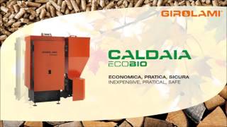 CALDAIA ECO BIO Policombustibile multi fuel boiler Caldera policombustible [upl. by Peggi]