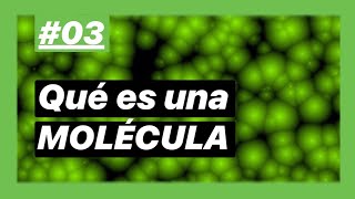 Qué es una MOLÉCULA en química ✅ [upl. by Natsuj]