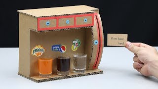 How to make Soda Fountain Dispenser with 3 Different Drinks [upl. by Aihsak767]