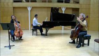 Part 27 Masterclass with Professor Johannes Goritzki Rachmaninov cello sonata in G minor Op 19 [upl. by Nerrawed]