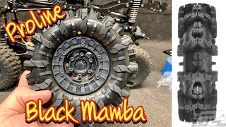 Proline Black Mamba Tires First Look and Assembly [upl. by Liggett]