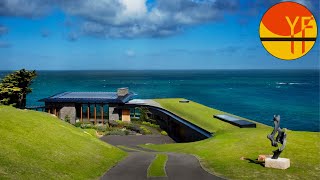 Tour In Logie Point House By Guz Architects In JERSEY [upl. by Nnylylloh]