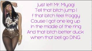 Nicki Minaj  Envy LYRICS [upl. by Nyledam]