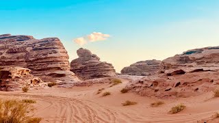 Discover the desert canyon camping in Bajdah Tabuk  Saudi Arabia  NEOMChannel [upl. by Firmin]