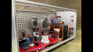 Building the Audio Note Meishu Tonmeister 300B Integrated Amp [upl. by Intruoc46]