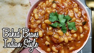 Indian Style Baked Beans  Baked Beans in Tomato Sauce  Baked Beans Recipe  Instant Pot Recipes [upl. by Eoz]