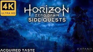 Horizon Zero Dawn Side Quest Walkthrough  Very Hard No Damage  Acquired Taste [upl. by Valda]