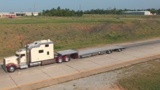 Kenworth W900 with 344in Wheelbase amp ICT Sleeper  2012 Super Rigs Show Excerpt [upl. by Caravette393]