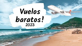 ¿Como encontrar vuelos baratos en 2023  Vuelo a cancun en 400 🤯 [upl. by Reve]