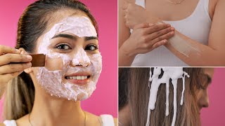 Homemade VIRAL RICE MASKS For Brighter Skin amp Longer Hair 🤯😱 [upl. by Waldner212]