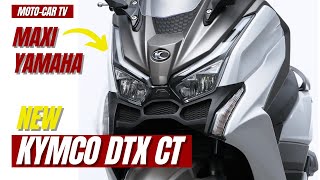 Introducing New Kymco DTX CT  MOTOCAR TV [upl. by Ileyan]