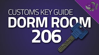 Dorm Room 206 Key  Key Guide  Escape From Tarkov [upl. by Seravart]