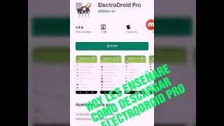 Cómo descargar electrodroid pro gratis apk [upl. by Notsnhoj]