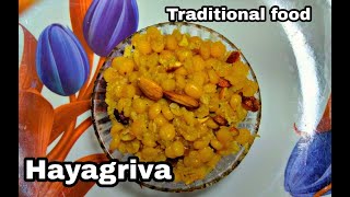 Hayagriva Recipe  Traditional Hayagriva recipe  Maddi  easyrecipes cookinglifestyle homemade [upl. by Abil]