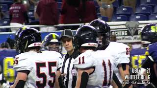 High School Football  Ottawa Lake Whiteford vs Ubly  2023 Division 8 State Final [upl. by Attenna]