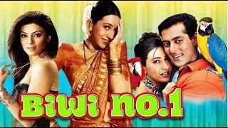 Biwi No 1 Hindi Movie  Karishma Sushmita Salman Khan amp Anil Kapoor Comedy [upl. by Nanah425]