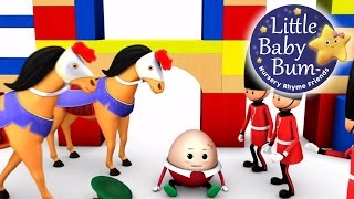 Humpty Dumpty  Part 1  Nursery Rhymes  By LittleBabyBum  ABCs and 123s [upl. by Strang]