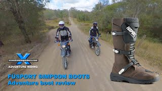 Fusport Simpson adventure boot review︱Cross Training Adventure [upl. by Ahdar]