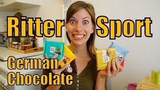 Ritter Sport  German Chocolate Taste Test [upl. by Laith]