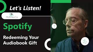 Audiobooks and Spotify  Redeeming Your Free Audiobook [upl. by Eked]