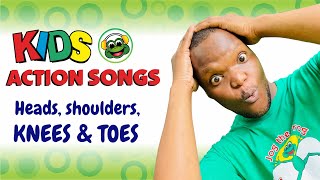 Kids Action Songs  Heads shoulders knees and toes [upl. by Lindy]