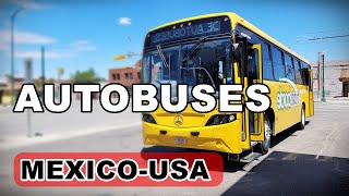 Comó cruzar a Estados Unidos en camión los autobuses TRANSBORDER te cruzan de Juárez a El Paso TX [upl. by Keviv237]