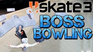 Skate 3  Part 17  BOSS BOWLING  I Made My Own Skate Park [upl. by Queen842]