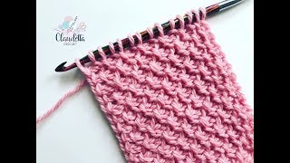 TUNISIAN CROCHET HONEYCUMB STITCH  BEGINNER [upl. by Melas]