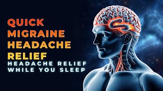 Healing Frequency Music Migraine Relief  Migraine Headache Relief While You Sleep [upl. by Wyon473]