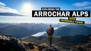 Exploring the Arrochar Alps for the first time Beinn Narnain and Beinn Ìme [upl. by Emanuel]