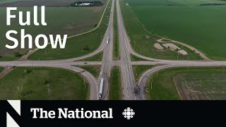 CBC News The National  Manitoba highway tragedy [upl. by Ahusoj]