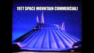 Space Mountain Disneyland Original 1977 TV Commercial [upl. by Adolph484]