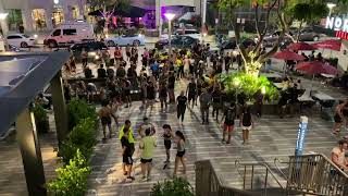 Tuesday Night Brickell Run Club Hampton Social [upl. by Marpet770]