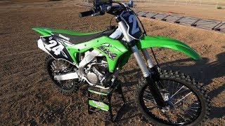 First Ride 2019 Kawasaki KX250  Motocross Action Magazine [upl. by Aramaj162]