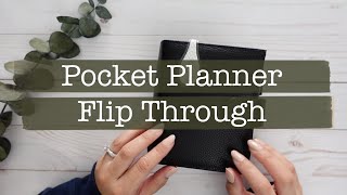 Moterm A7 Luxe Pocket Planner Flip Through [upl. by Apple891]