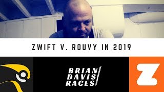 Zwift v Rouvy Augmented Reality in 2019 [upl. by Nafis128]