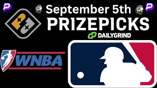 Prize Picks Props MLB amp WNBA Sep 5th [upl. by Vanni]