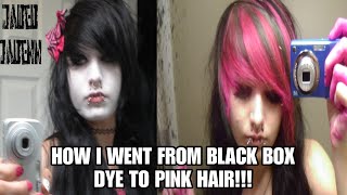 FROM BLACK BOX DYE TO PINK SPLAT [upl. by Terence]