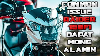 Common issue ng Raider 150fi na dapat mong alamin [upl. by Amesari]