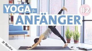 Yoga für Anfänger  30 Minuten Vinyasa Home Workout [upl. by Arley]