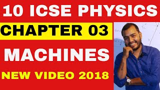 ICSE Class 10th PHYSICS MACHINES 07 SUMMARY [upl. by Georgie]