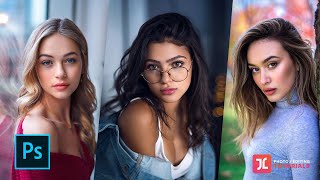 8 Photoshop Hacks For STUNNING Portraits [upl. by Ahsitaf230]