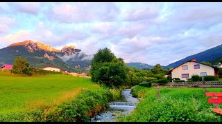 Admont Austrias extremely beautiful Village [upl. by Nylodam]