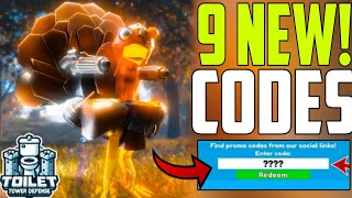 NEW UPDATE TOILET TOWER CODES 2024 TOILET TOWER DEFENSE CODES  CODES FOR TTD [upl. by Ielhsa]