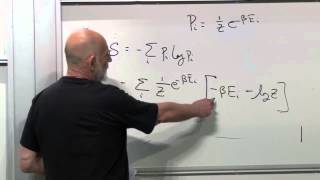 Statistical Mechanics Lecture 4 [upl. by Kirby982]