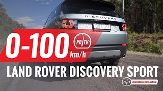 2018 Land Rover Discovery Sport Sd4 twinturbo 500Nm 0100kmh amp engine sound [upl. by Vanhomrigh]